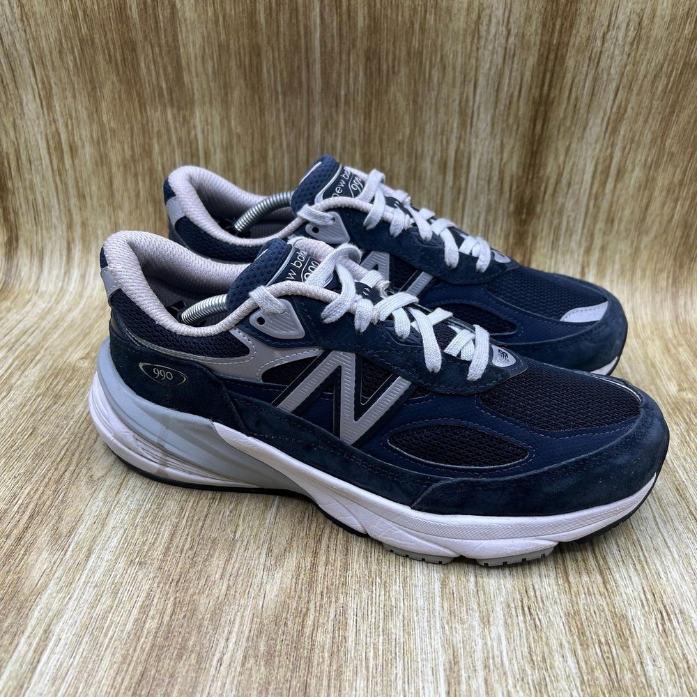 New Balance 990v6‎ Women's 8 D Wide Navy Blue Shoes Sneakers Made in USA W990NV6